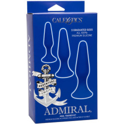 Calexotics - Admiral Kit 3 Plug Anal Bleu